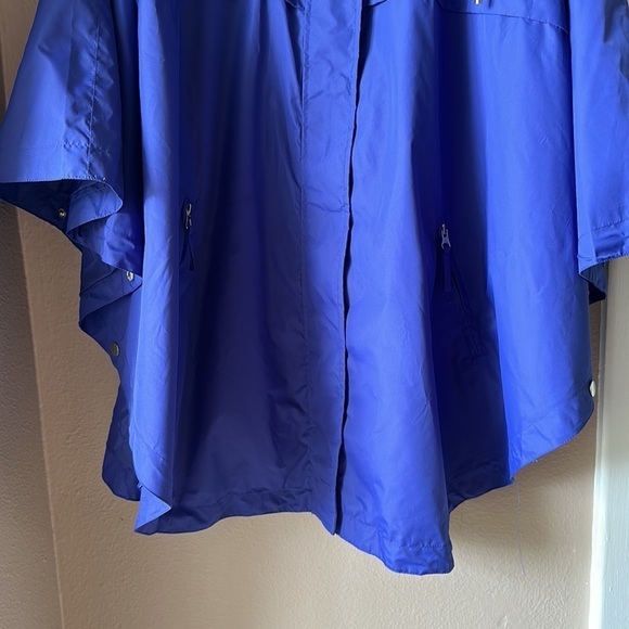 LANE BRYANT Purple Rain Poncho - Picture 5 of 7